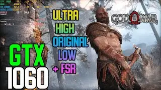 GTX 1060 3gb | God of War | All Settings + FSR