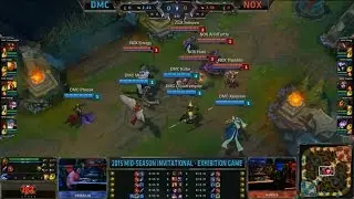 [2015 S5 MSI] Exhibition match - Casters vs Pros (Demacia vs Noxus) - League of Legends