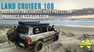 4wd Rust Protection - Land Cruiser 105 4WD Underbody Rust Protection Application by RustFree