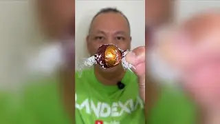 👂ASMR LINDOR IRRESISTIBLY SMOOTH PUMPKIN SPICE CHOCOLATE TRUFFLE EATING SOUNDS👂ORIGINAL LENGTH👂