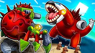 INFECTED TANK vs INFECTED SKY! (Who Will Win!?)