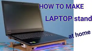 How to make laptop stand