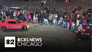 Man shot dead at Chicago street takeover was trying to escape, police say