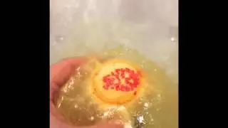 Cinders bath bomb lush demo