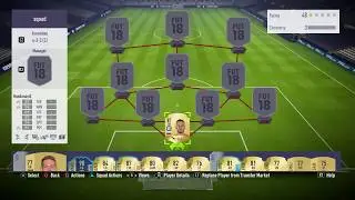 AMAZING 600K FIFA 18 HYBRID SQUAD BUILDER FT. NAINGGOLAN