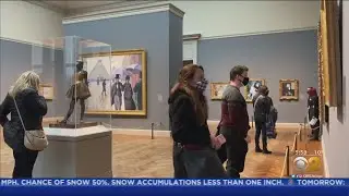 Art Institute Of Chicago Welcomes Visitors Back After Another COVID-19 Pandemic Closure