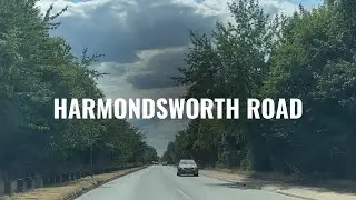 Harmondsworth Road, West London &ndash; Driving &ndash; 4K