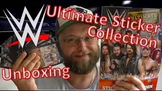 WWE Ultimate Sticker Collection 2017 | Big Unboxing | Review | Test | deutsch