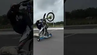 Belajar freestyle motor trail #shorts #fresstyle #motortrail