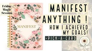 MANIFEST ANYTHING ! The Practical Steps 🎰 + Pick-a-card 🔮
