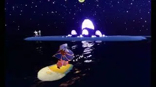 Sky: Children of the Light / surfing near the starlight desert