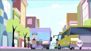 Littlest Pet Shop - Minka Mark is a police siren.