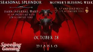 Diablo 4 - Boost INFERNAL WRAP & BENEDICTION de la MERE !