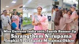 Miss Universe India 2025, Fourth Runner-Up Sarangthem Nirupama Imphal Yourakpada Miyamna Okhre