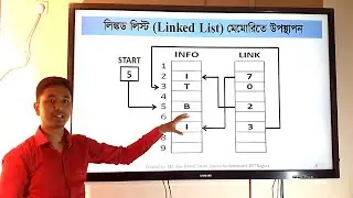 Linked list in data structure | Bangla Tutorial | Bashar Tech Edu