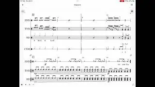 Popcorn CYMBALS (MIDI FILE) (SWRHS)