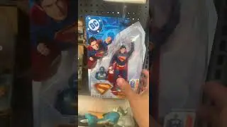 The new Superman movie directed by James Gunn is out. We have toys at Walmart. I am so happy, not!?!