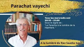 DR Michael Gross Reflexion - Parachat Vayechi- Dan qui es tu ? 30/12/25