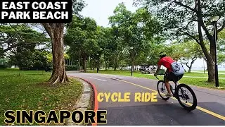 EAST COAST PARK BEACH FULL TOUR | CYCLE RIDE #singapore