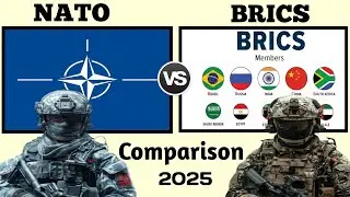 NATO vs BRICS Military Power Comparison 2025 | NATO vs BRICS military power | World Military Power