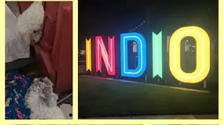 TIANGUIS DE NOCHE EN INDIO, CA. PINTAMOS EL COMEDOR, TIPS Y PINK Y MAYA