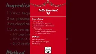 Holiday #cocktail Recipes 2024