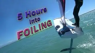5 hours into Foiling - Starboard iFoil100 208ltr, NeilPryde EVOX 7.8, NeilPryde Flight AL