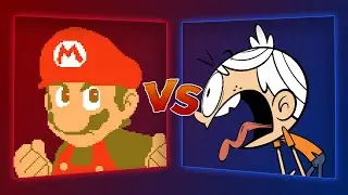 MUGEN Battle - Madness Mario vs Lincoln Loud