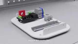 Assembly of an EV Home Charging Station | 3D Animation (Blender)
