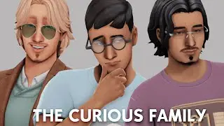 Sims 2 x Sims 4 - The Curious Family 👽🔭...(Sims 4 Create-A-Sim)