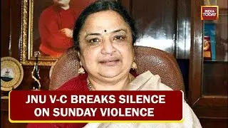 JNU V-C Breaks Silence On Sunday Violence | Campus Faceoff | India Today Exclusive