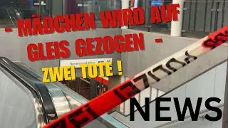 Mann zieht 18-J&auml;hrige mit auf Gleis! Beide sterben. #news #polizei