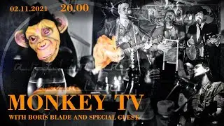 Monkey TV Jam Session night on 02.11.2021 special guests: Low Rent Jazz Bastards and Robert Wildhack