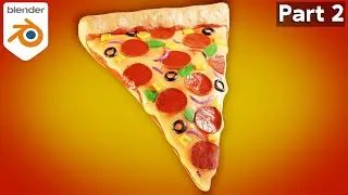 Pizza Slice 🍕 Part 2 (Blender Tutorial)
