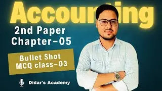 Bullet Shot MCQs on  Financial Statements Of Joint stock company.Hsc Accounting 2nd paper.class-03