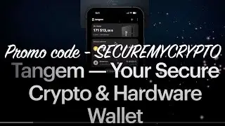 Tangem Wallet:  Secure your crypto (10% off use promo SECUREMYCRYPTO)