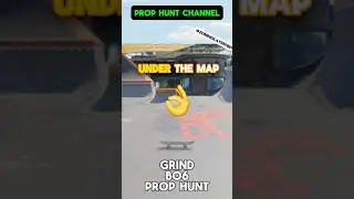 Bo6 Prop Hunt Easy INVISIBLE Hiding/Glitch Spot! (Grind) 😱🔥