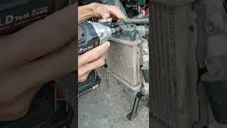 pasang radiator Xeon GT #bengkelmotor
