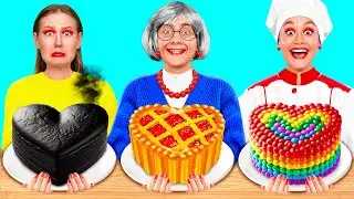 Me vs Grandma Cooking Challenge | Parenting Hacks by KaZaZa