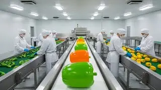 Inside the Frozen Vegetable Factory &ndash; From Farm to Cold Storage (Full Process)