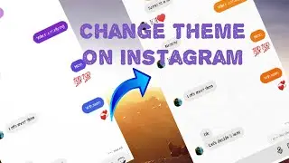 How to change Instagram chat theme🙀|Change colour of chat|change theme on Instagram chat|simple ways