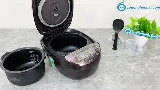 Nồi cơm điện cao tần Tiger JPK-W10W Dung t&iacute;ch 1L H&agrave;ng ch&iacute;nh h&atilde;ng