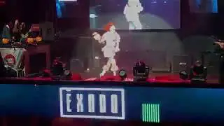 Nina Bonina Brown Live @ EXODO party The Haunted Kingdom (IT)