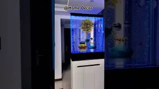 Stunning LED Water Bubble Wall Panel | Relaxing Indoor Feature || #shorts #viralshort #homedecor