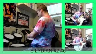 E Lydian Sharp 2 & 6 - Double Harmonic Major Mode Studies