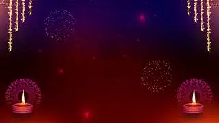 Diwali Background Video Effects HD | No Copyright l free background ll deepawali background