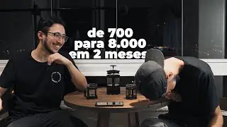como ele cresceu tanto no instagram em 2 MESES