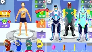 Pak Yanto Stark Jadi Iron Man Warna Warni Dan Robot Unicorn | Iron Suit | Musim Gaming