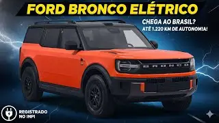 Bronco el&eacute;trico pode chegar ao Brasil com at&eacute; 1.220 km de autonomia