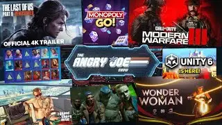 AJS News - TLOU2 Remastered, MW3 LOWEST Rated COD, Wonder Woman NOT Live Service, Monopoly Go BANKS!